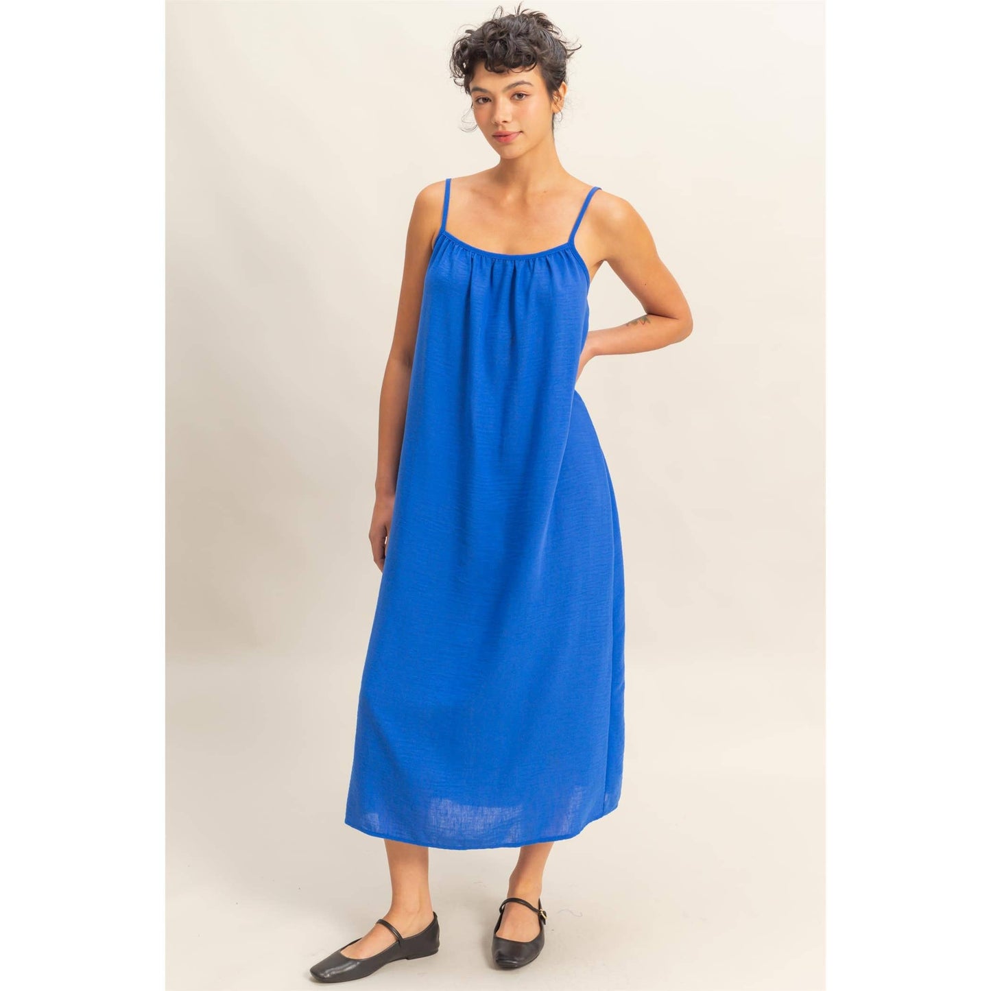 Gauzy Midi Dress