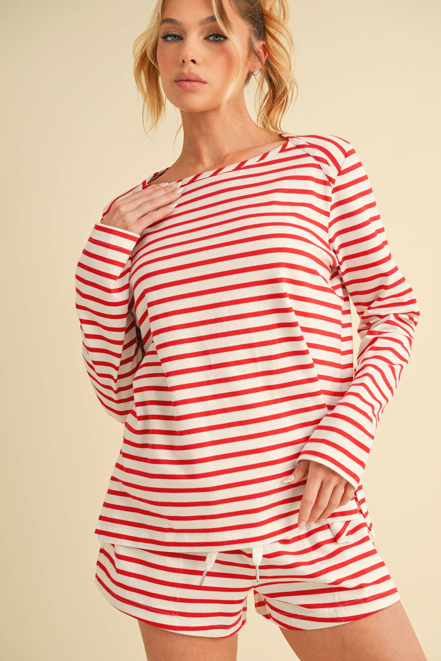 Sunny Days Striped Shorts