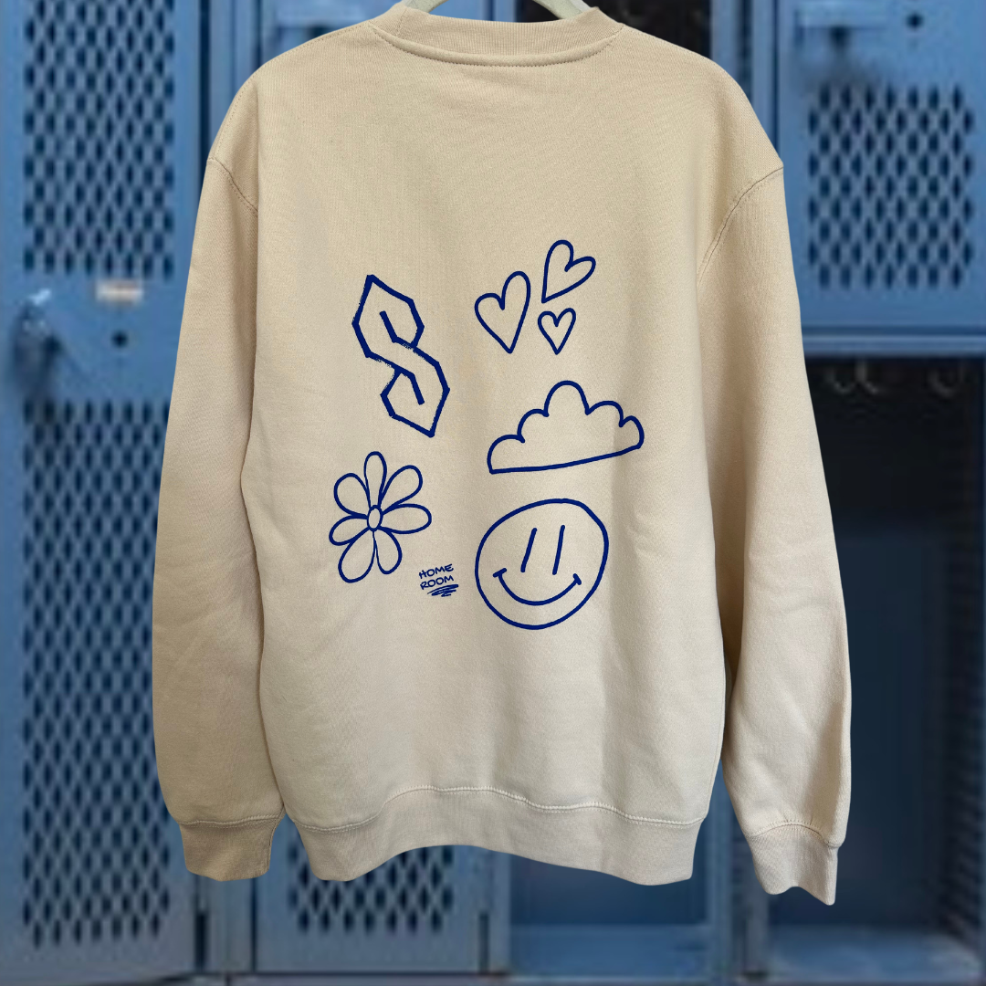 HOMEROOM Original Doodle Crewneck