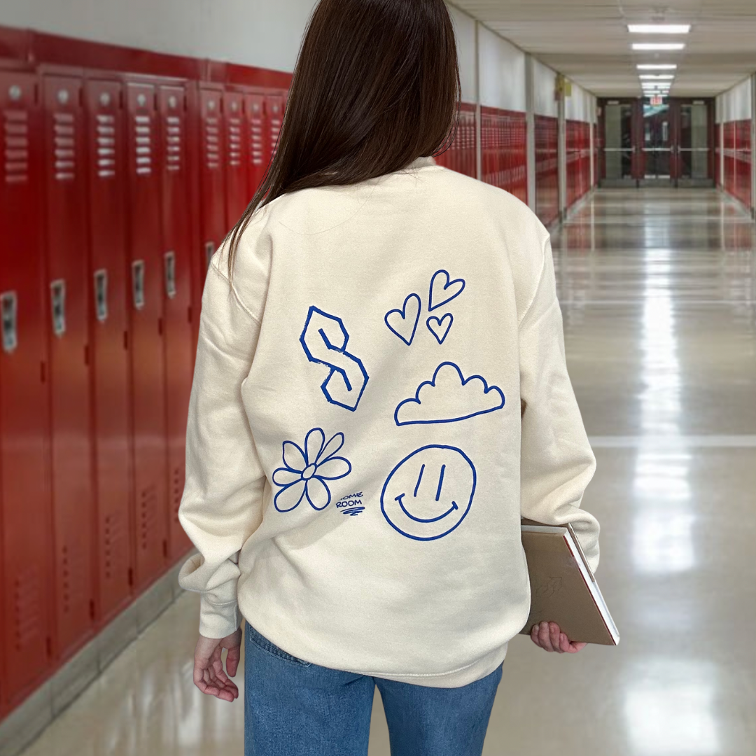 HOMEROOM Original Doodle Crewneck