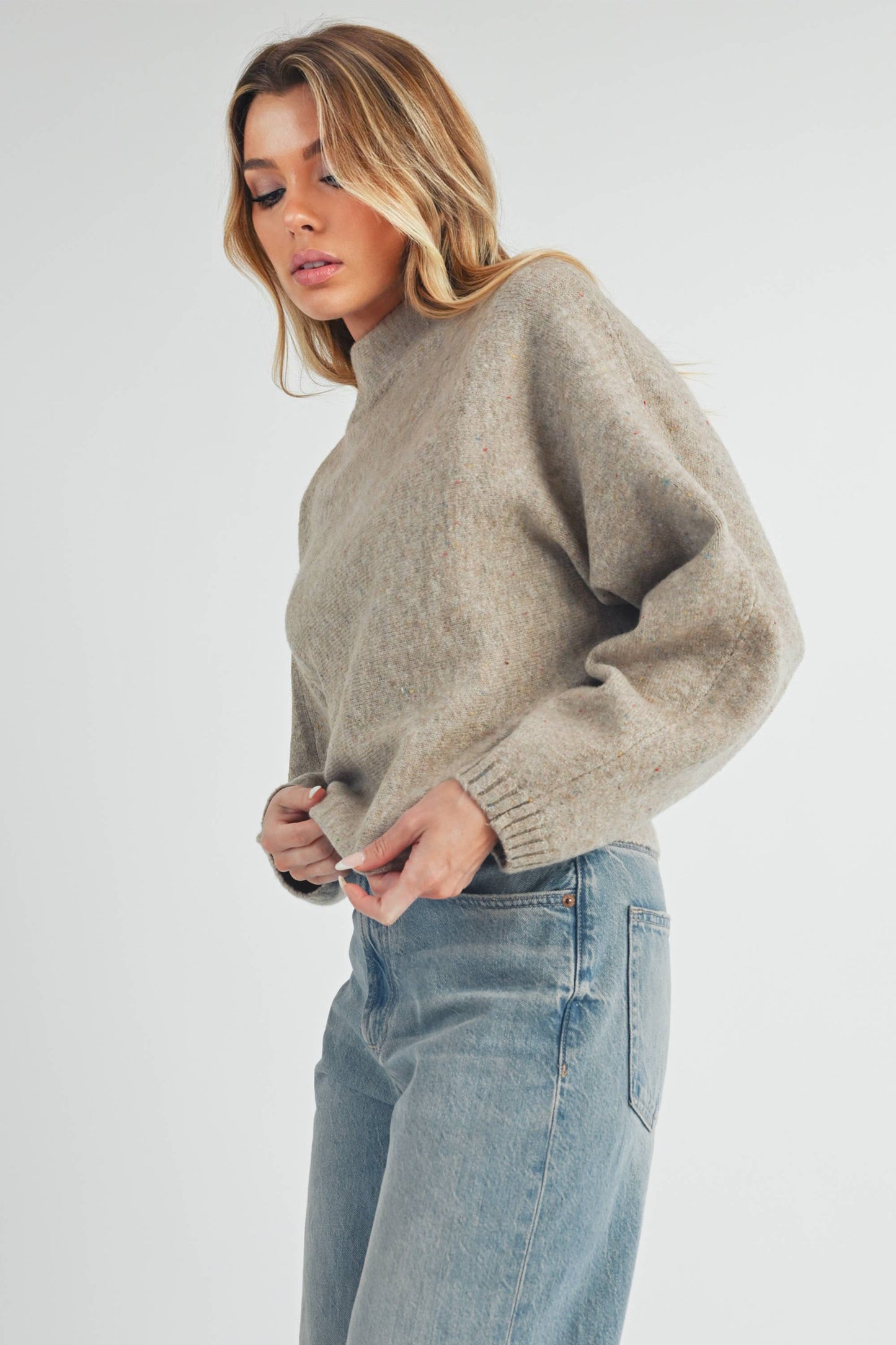 Addison Mockneck Sweater