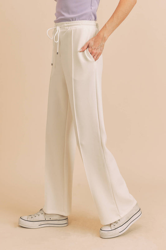 Straight Leg Drawstring Pants