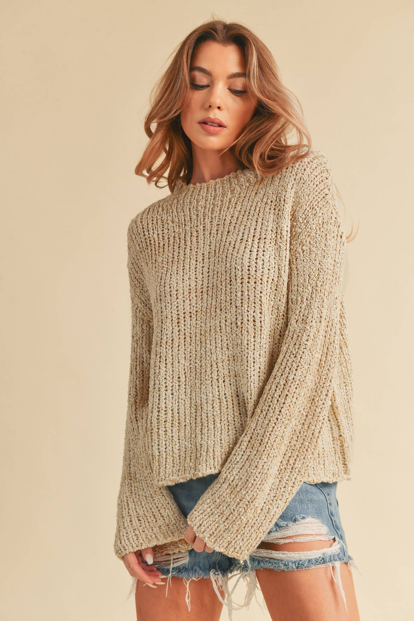 Irma Mock Neck Sweater (2 Colors)