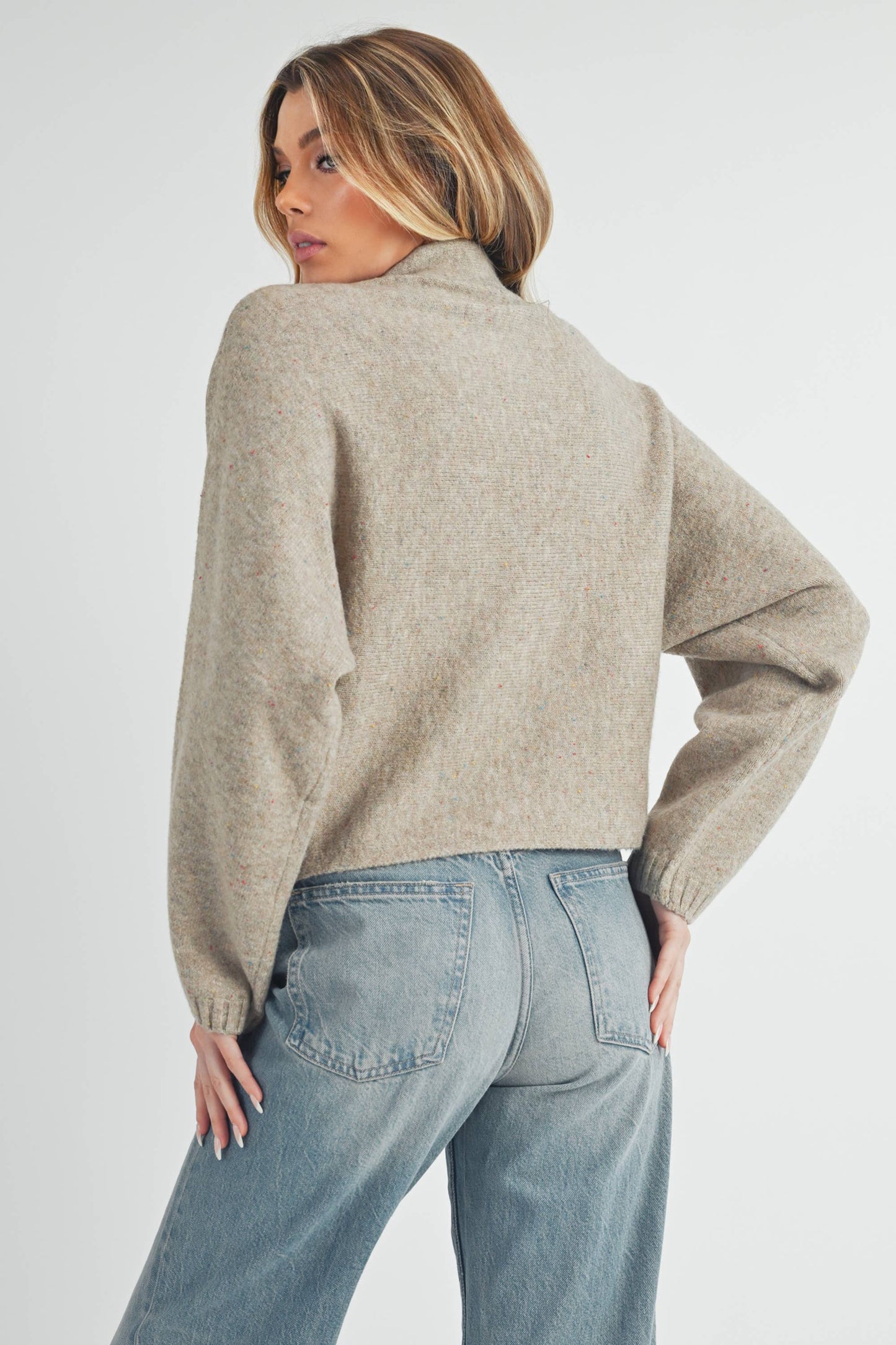 Addison Mockneck Sweater