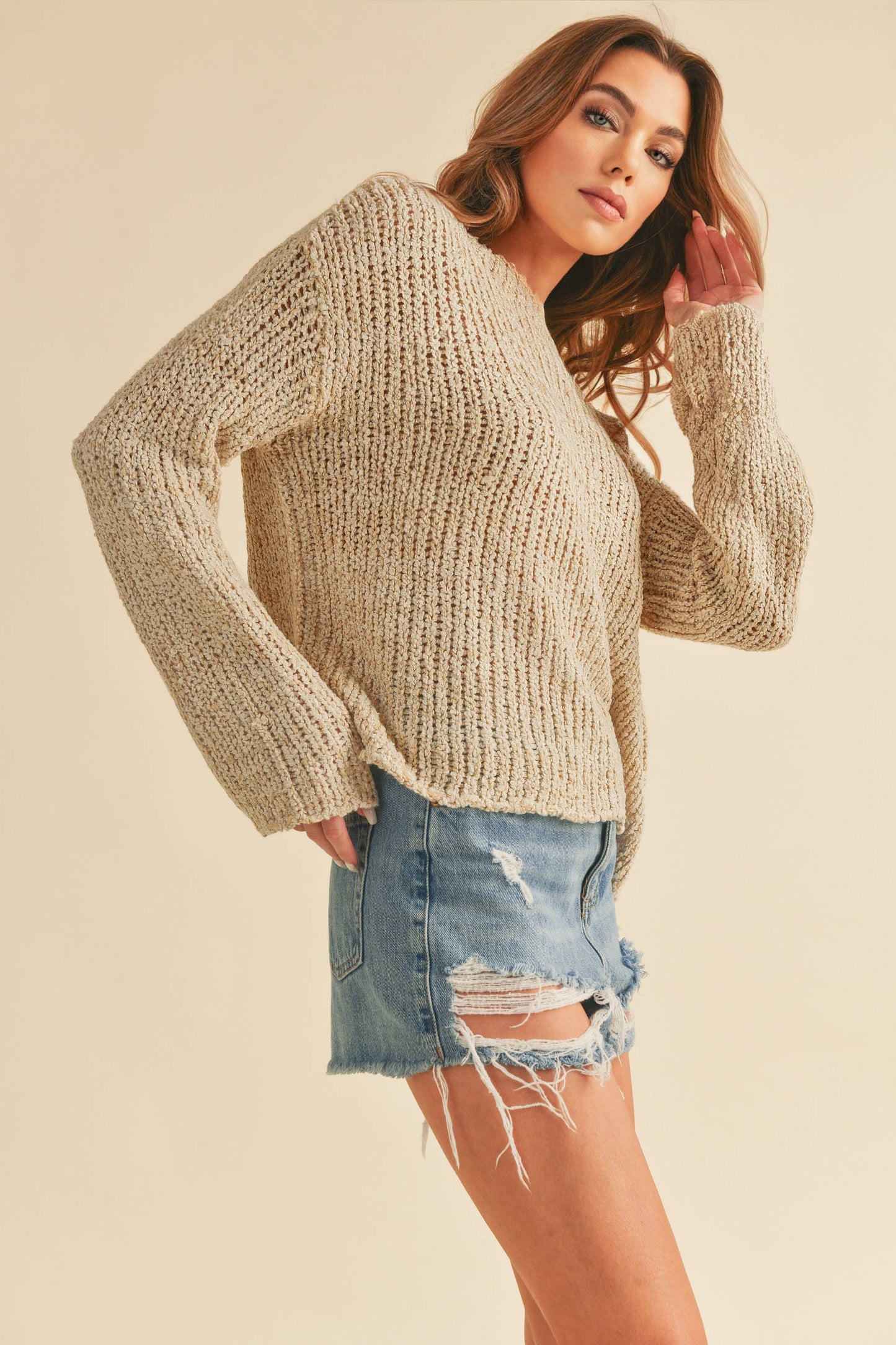 Irma Mock Neck Sweater (2 Colors)