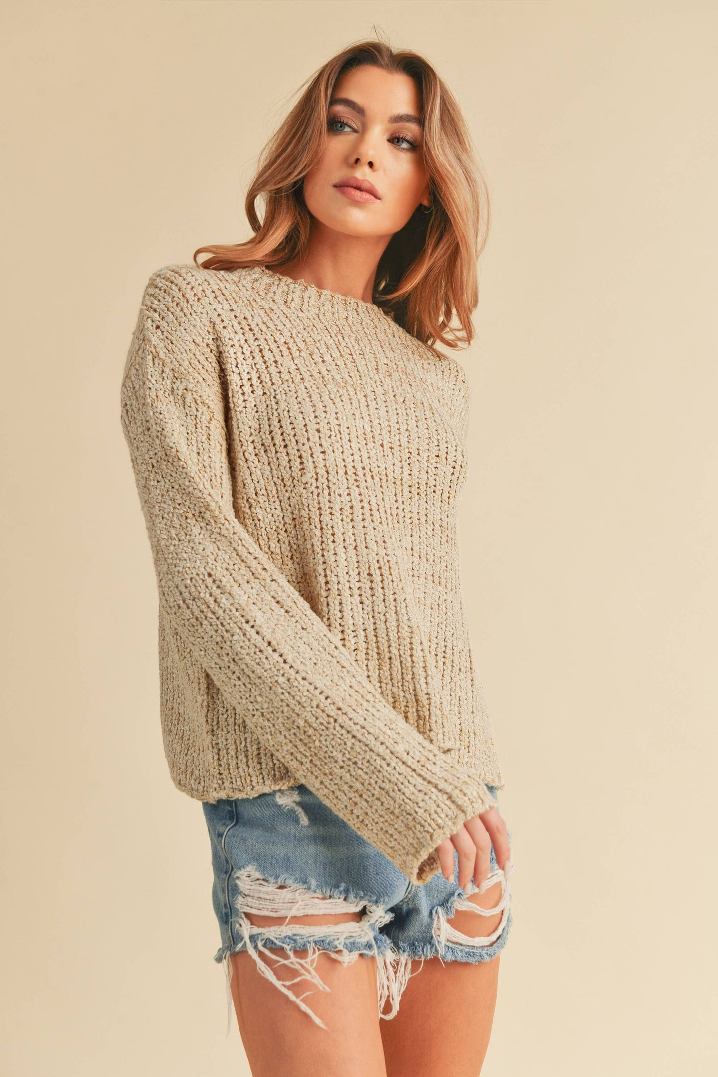 Irma Mock Neck Sweater (2 Colors)